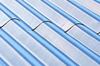 Pont Ar Hydfer corrugated roofing